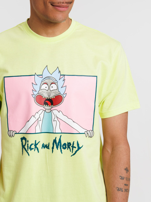 Tee-shirt lemon Rick et Morty homme