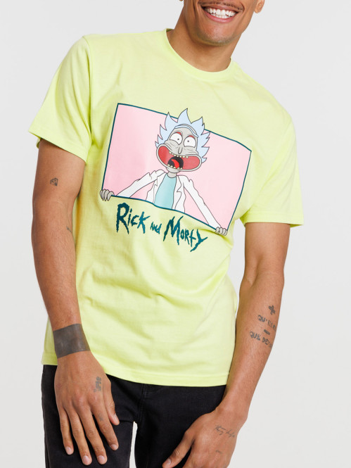 Tee-shirt lemon Rick et Morty homme