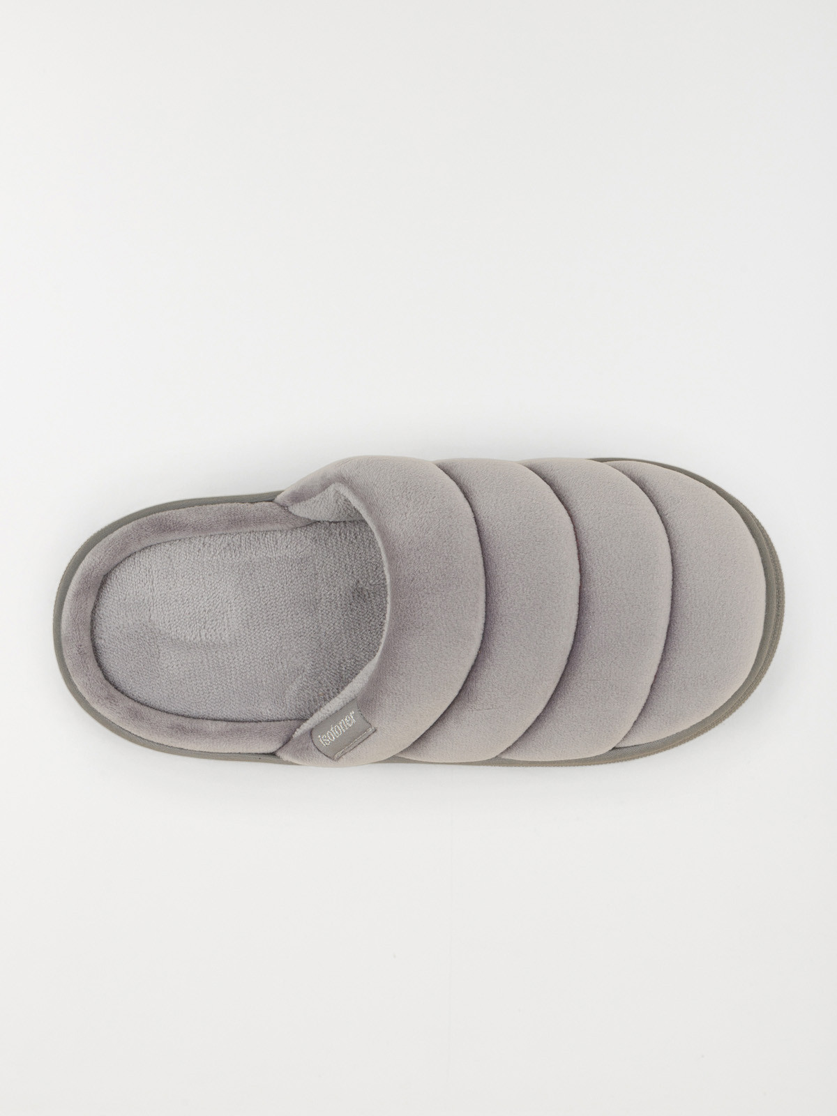 Chaussons Isotoner gris femme (36-41) Chaussons Isotoner gris femme (36-41)