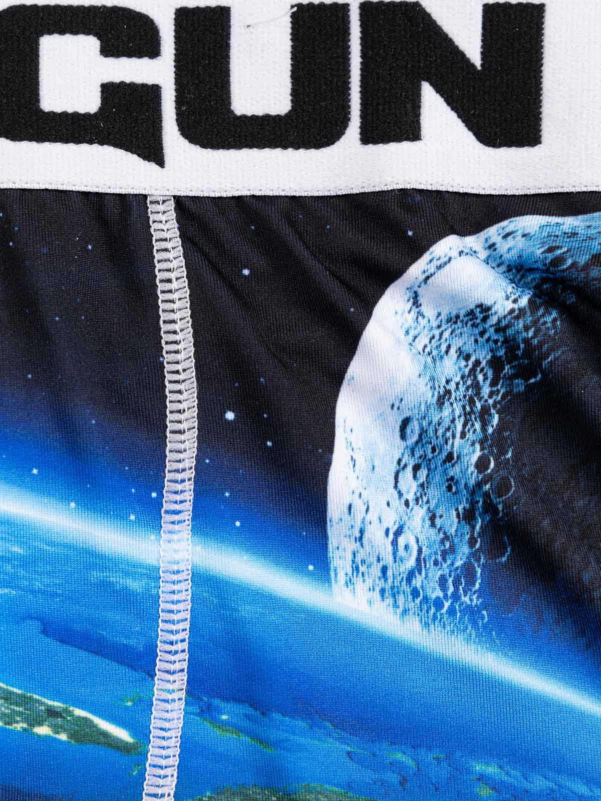 Boxer imprimé terre et lune garçon Boxer imprimé terre et lune garçon