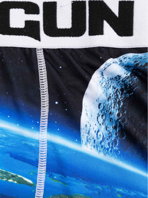 Boxer imprimé terre et lune garçon Boxer imprimé terre et lune garçon