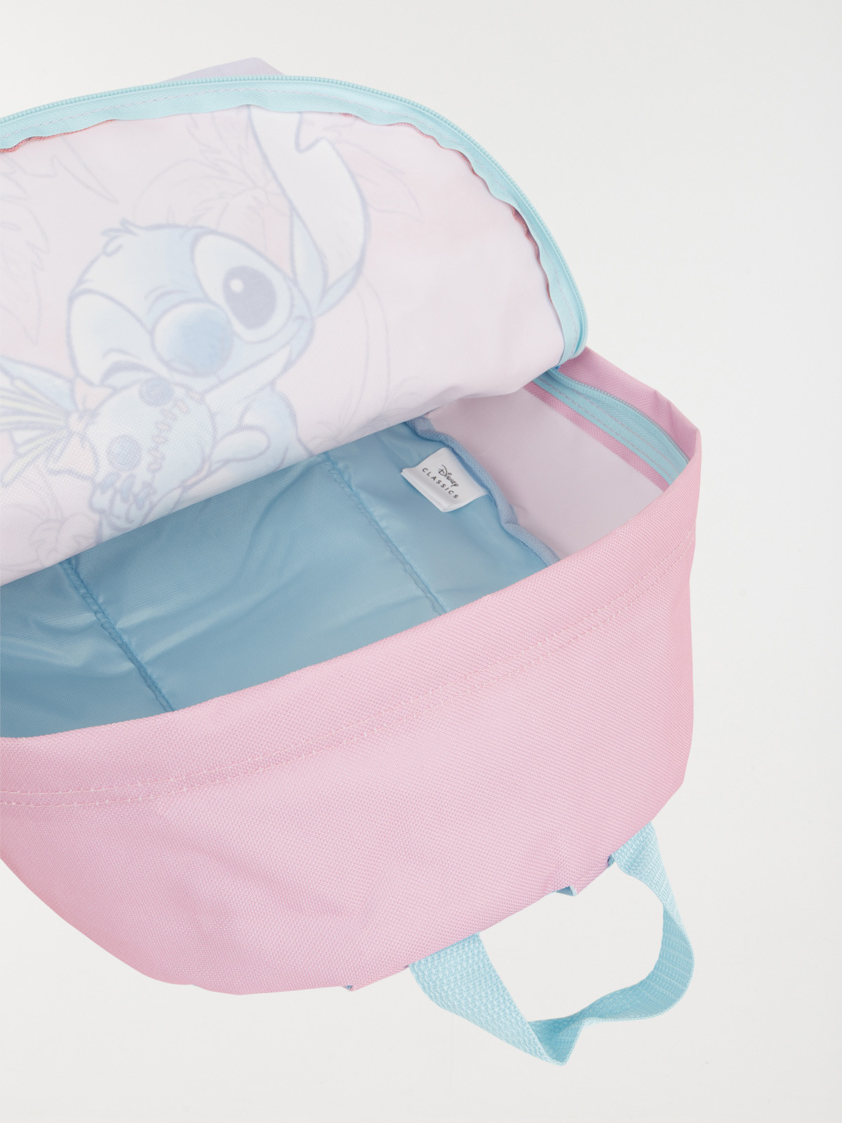Sac à dos Stitch Ohana rose fille