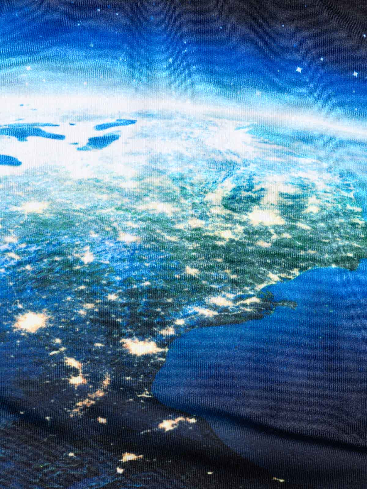 Boxer imprimé terre et lune garçon Boxer imprimé terre et lune garçon