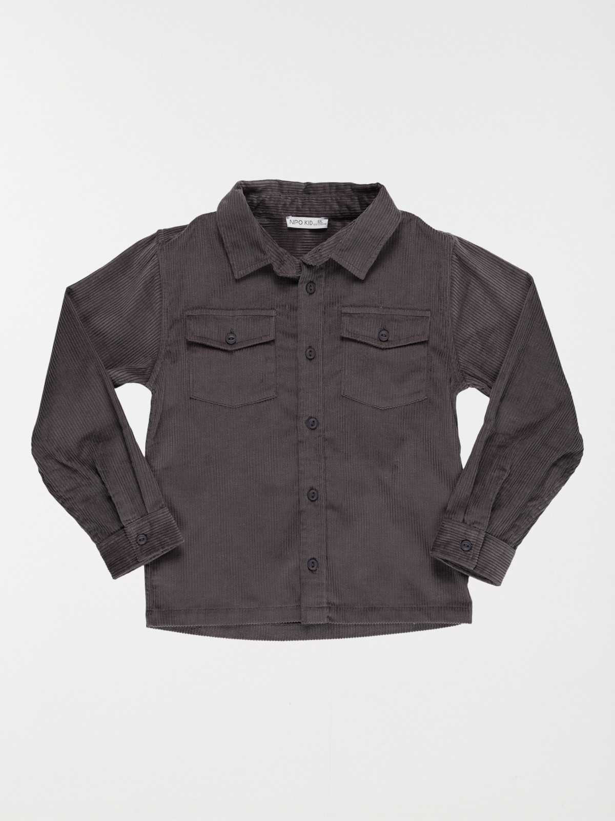 Chemise graphite garçon (3-12A)