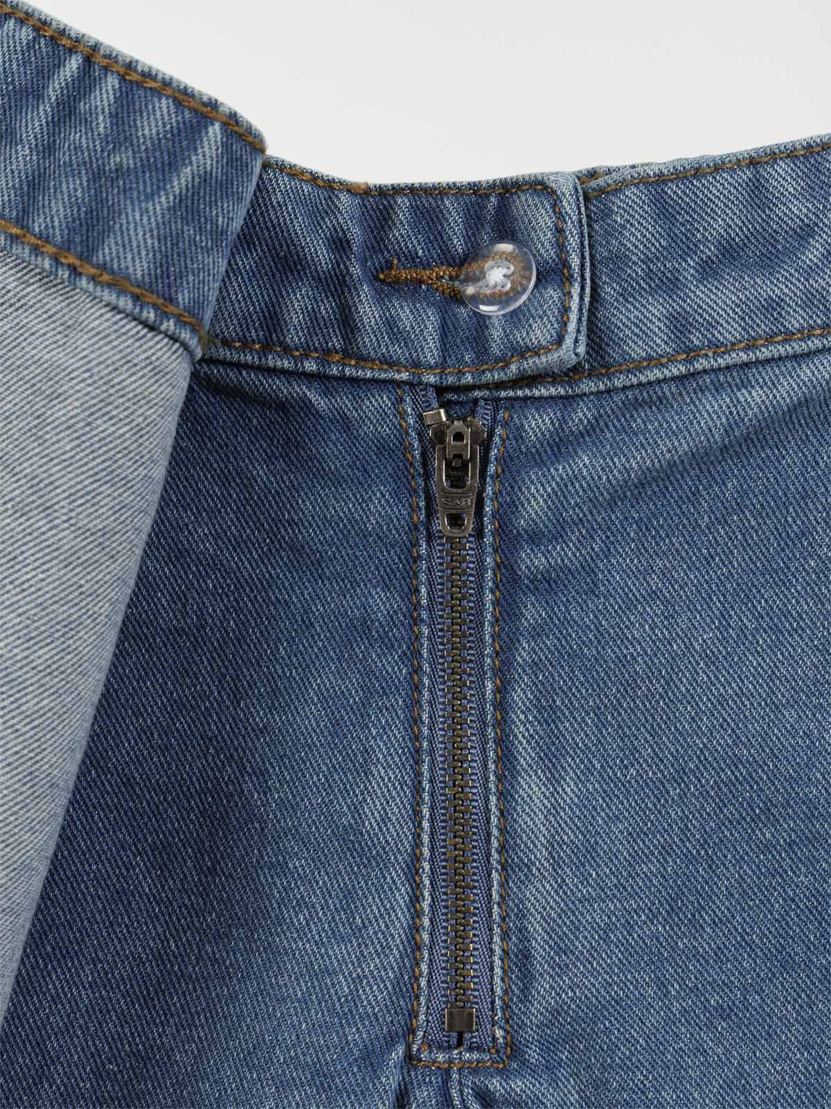 Jupe-short couleur stone fille (3-12A)