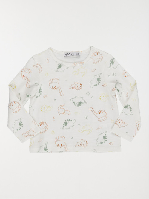 Tee-shirt dinosaures garçon (3-36M)
