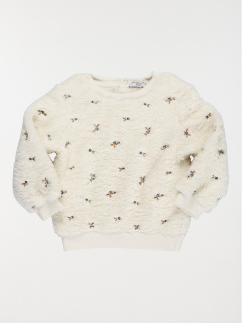 Ensemble sweat pantalon fille (3-36M) Ensemble sweat pantalon fille (3-36M)