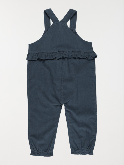 Salopette velours ardoise...