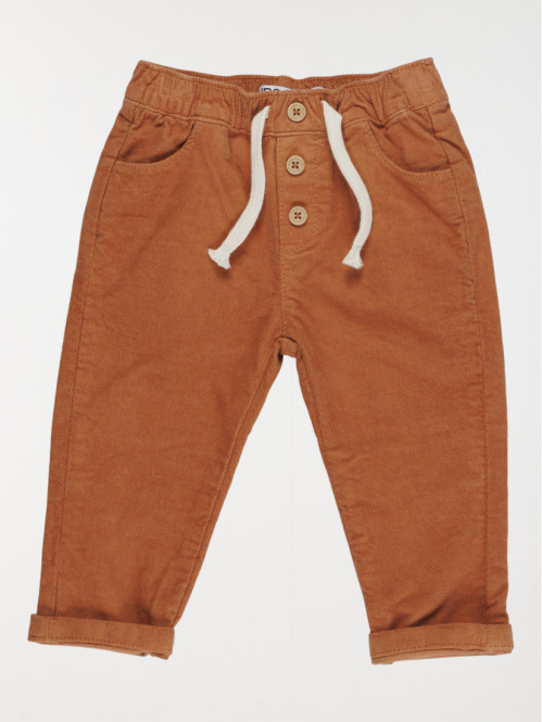Pantalon terre cuite garçon (3-36M)