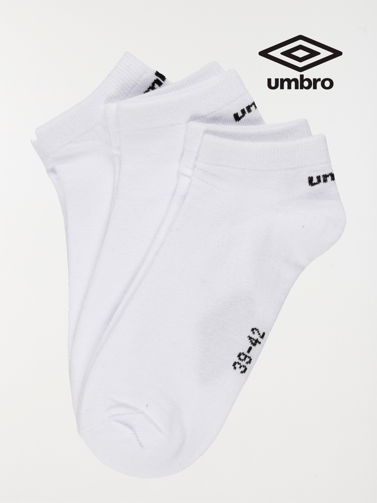 Lot 3 paires chaussettes Umbro homme