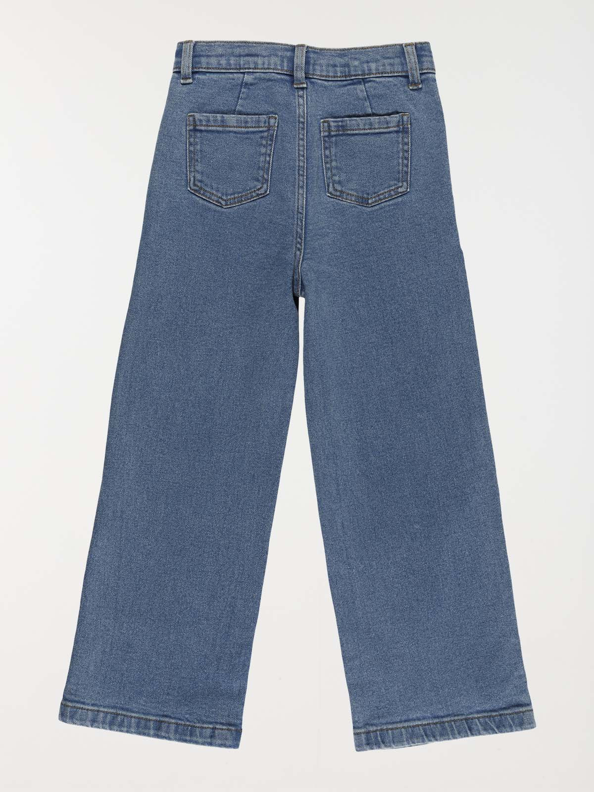 Jean large stone fille (3-12A)