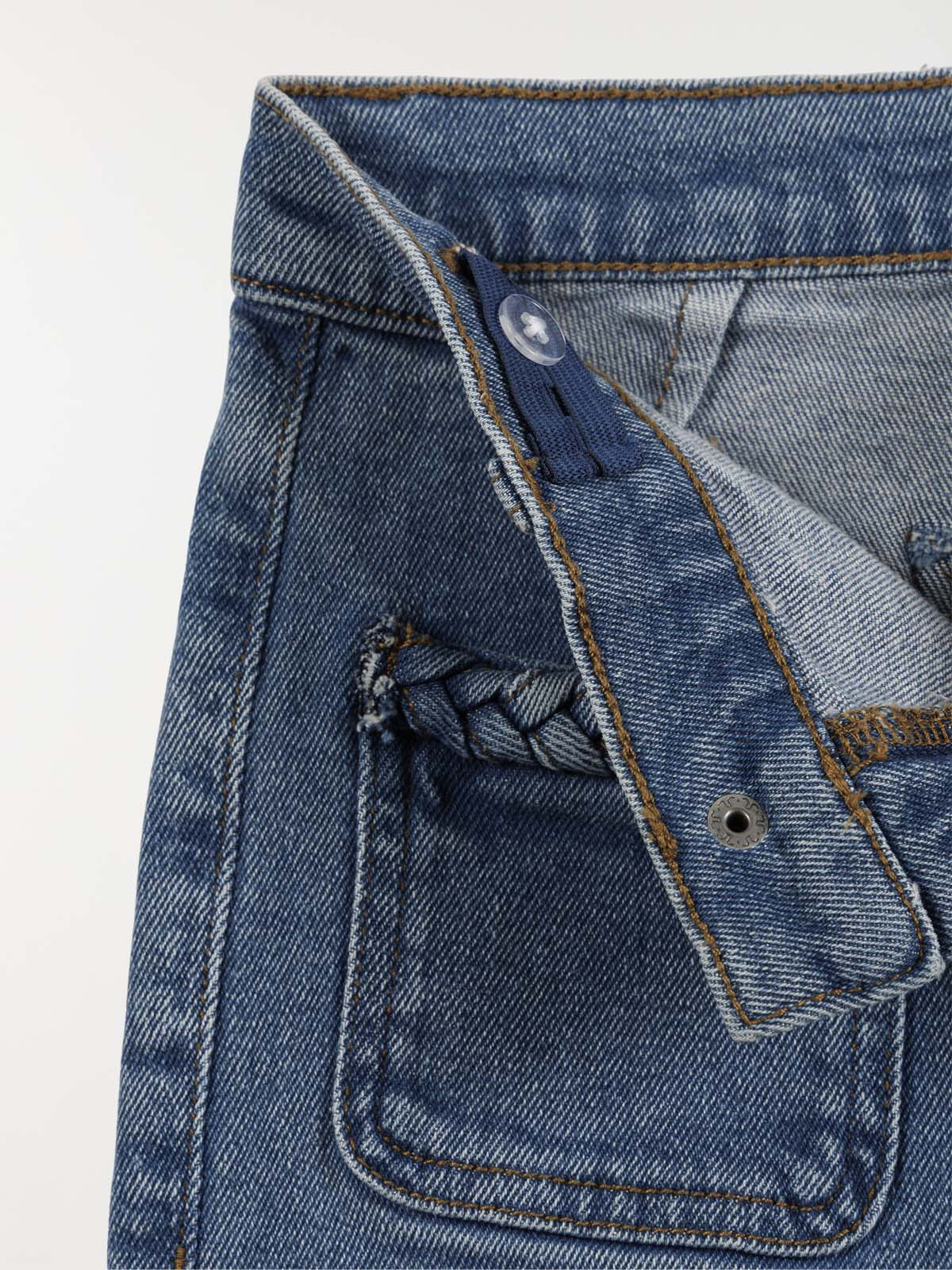 Jean large stone fille (3-12A)