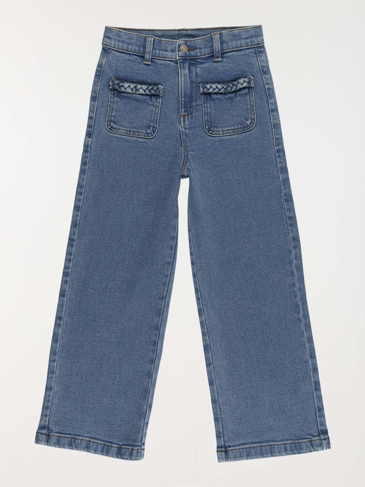 Jean large stone fille (3-12A)