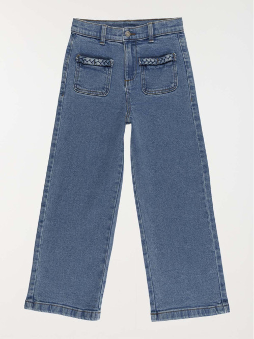Jean large stone fille (3-12A)