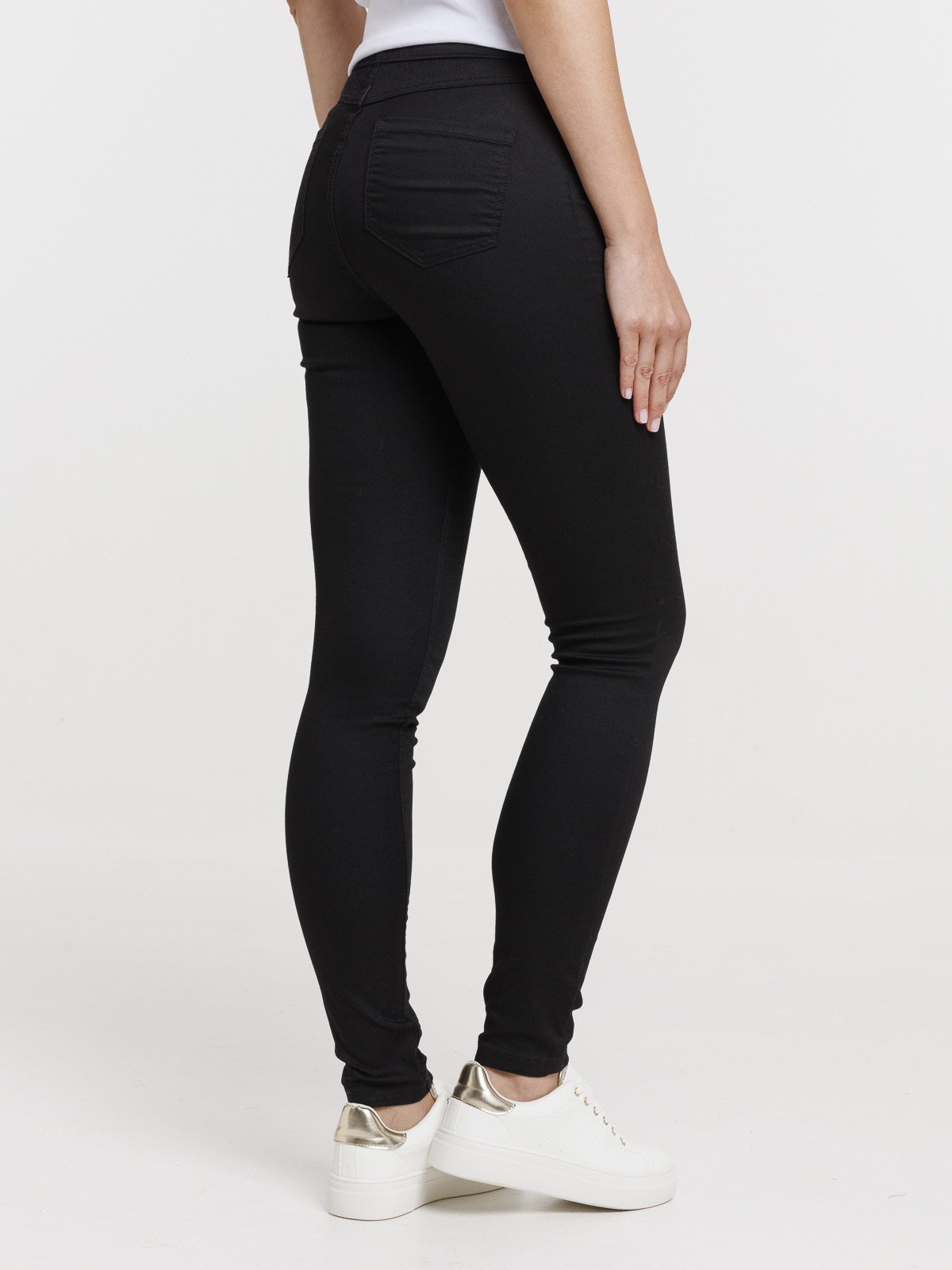 Jegging denim noir femme