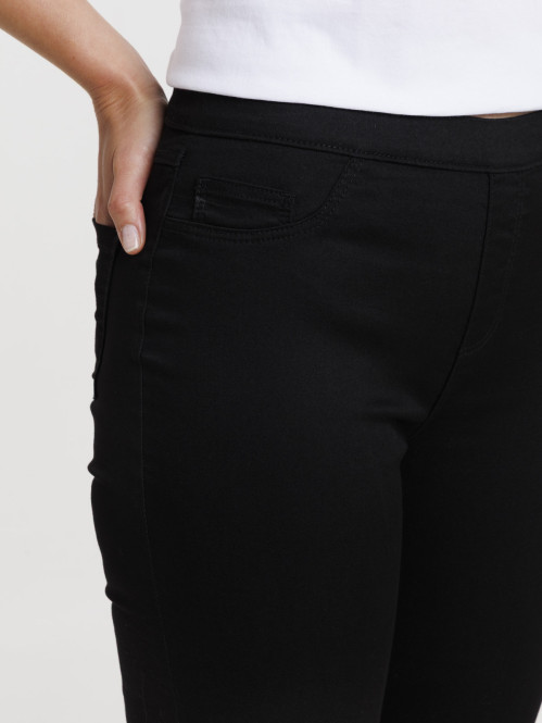 Jegging denim noir femme