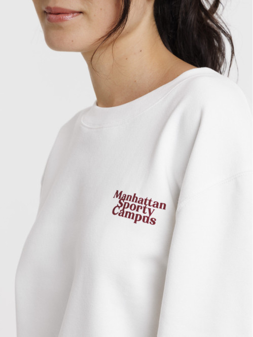 Sweat imprimé Manhattan femme