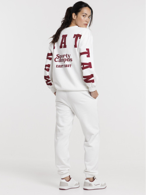 Sweat imprimé Manhattan femme