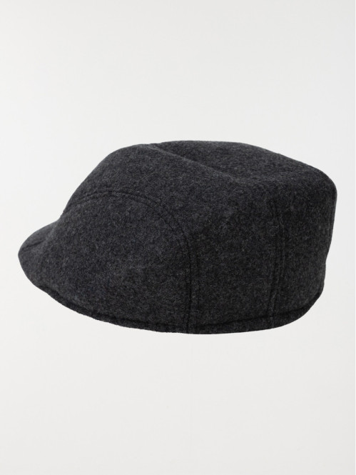 Béret gris chiné homme Béret gris chiné homme