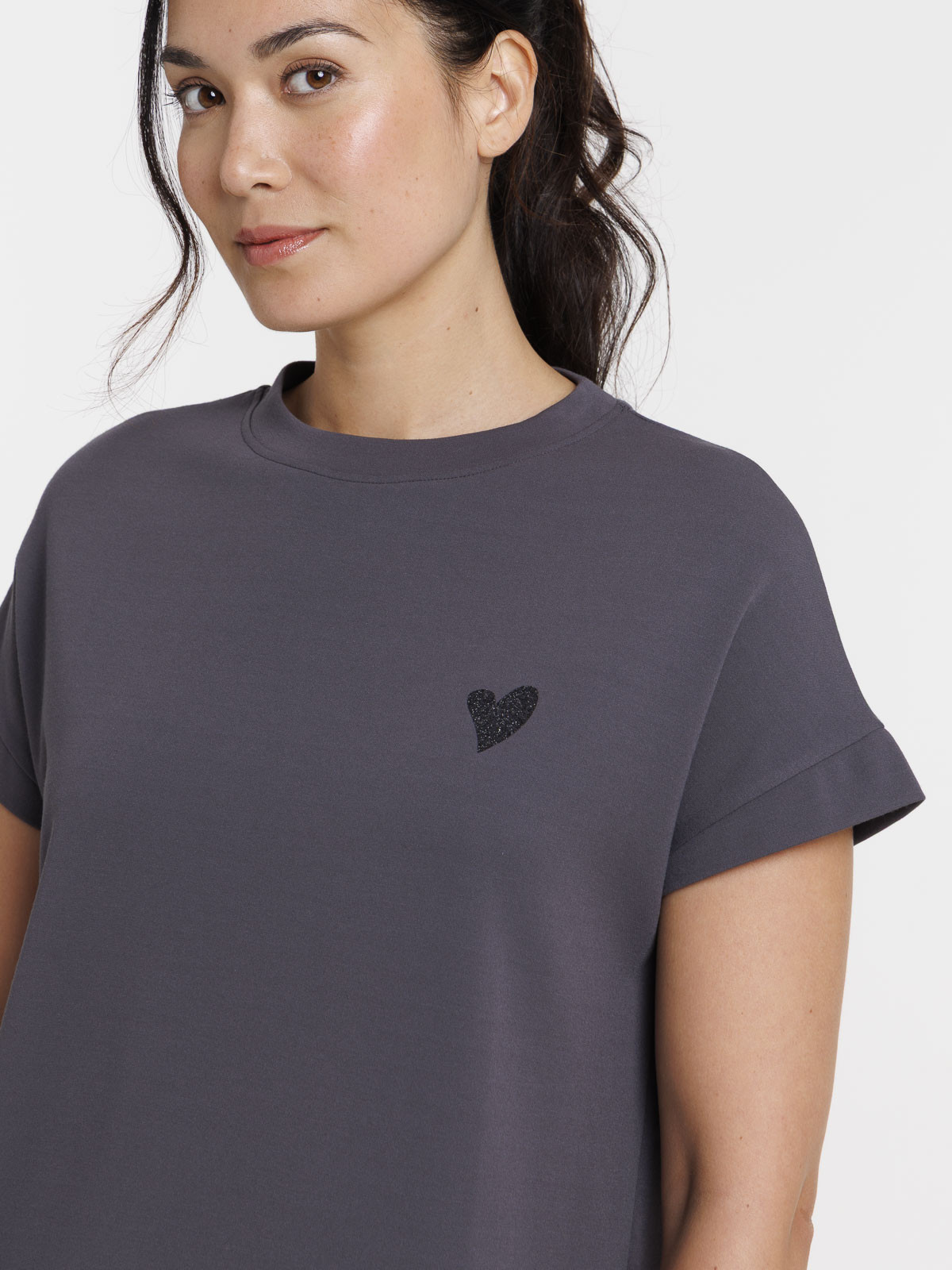 Robe courte coeur femme