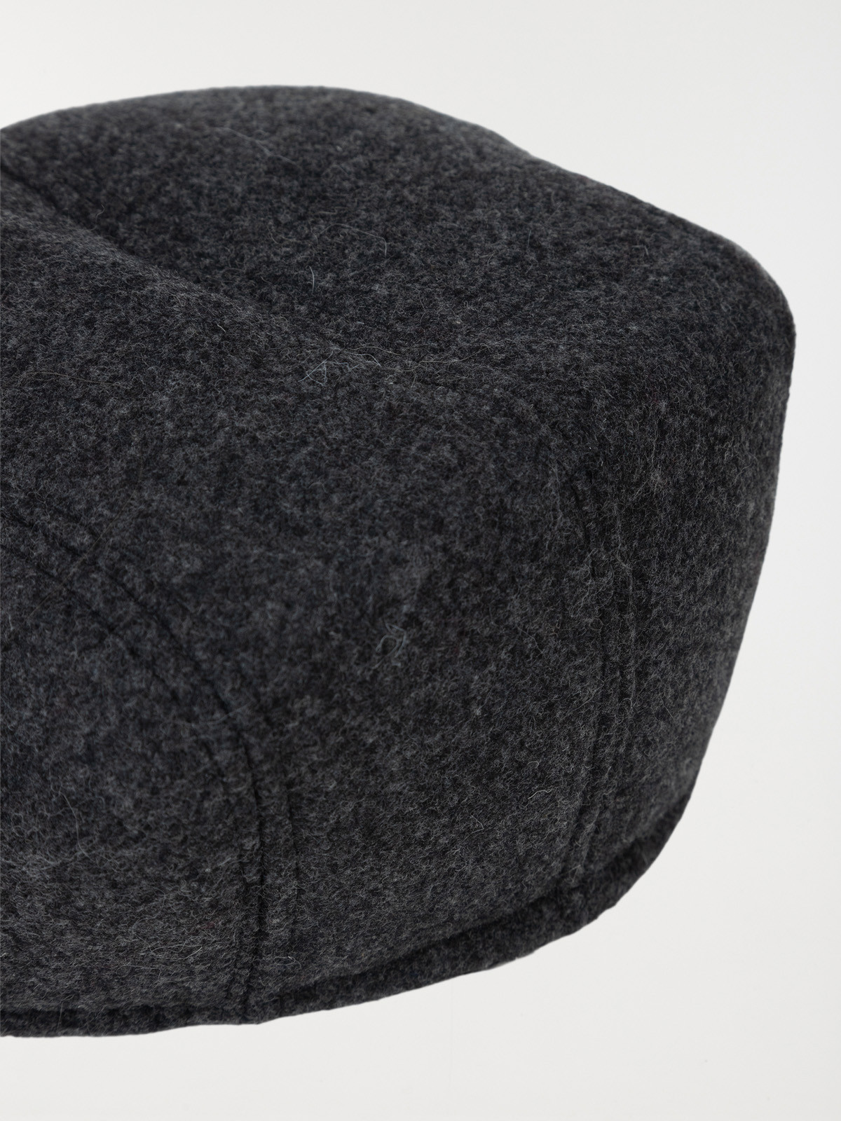 Béret gris chiné homme Béret gris chiné homme