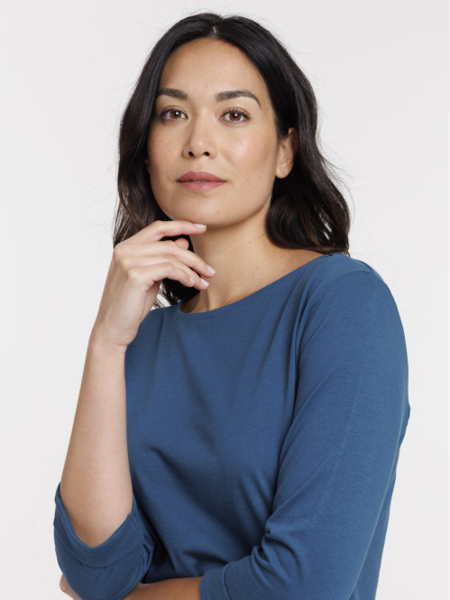 T-shirt bleu gipsy femme