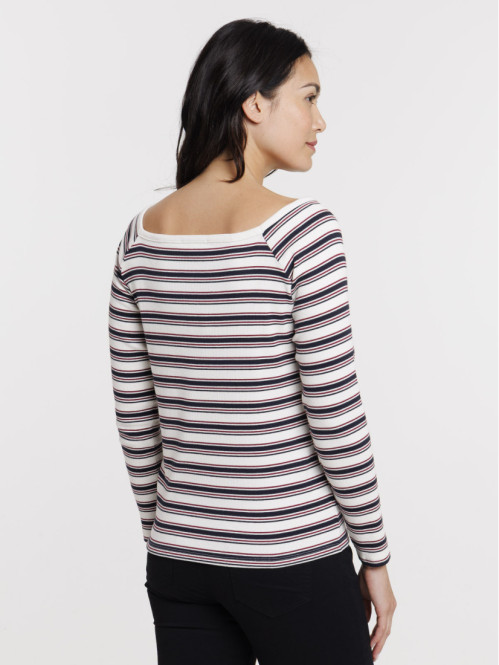 T-shirt rayé manches longues femme T-shirt rayé manches longues femme