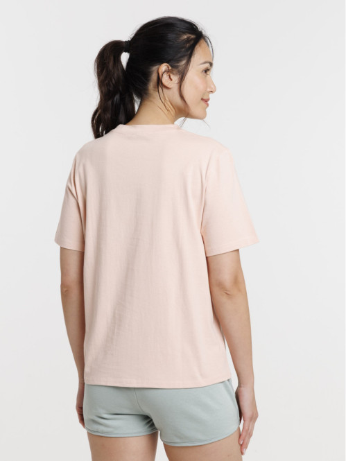 T-shirt col rond oversized...