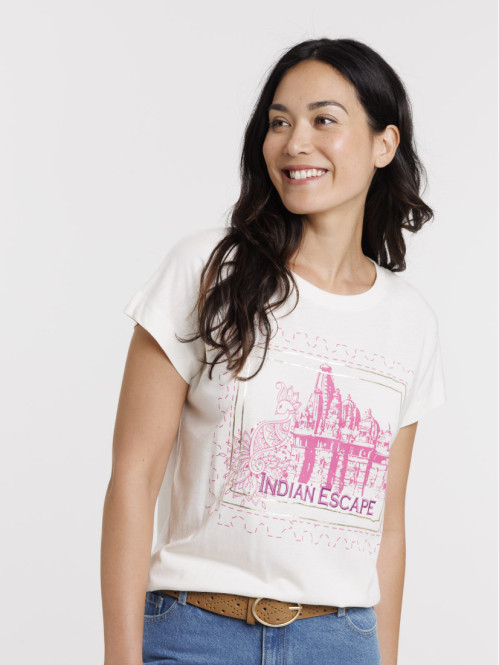 T-shirt imprimé Indian...
