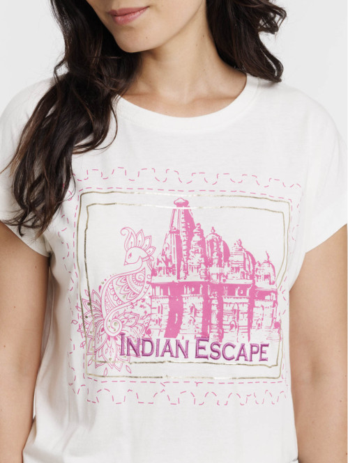 T-shirt imprimé Indian...