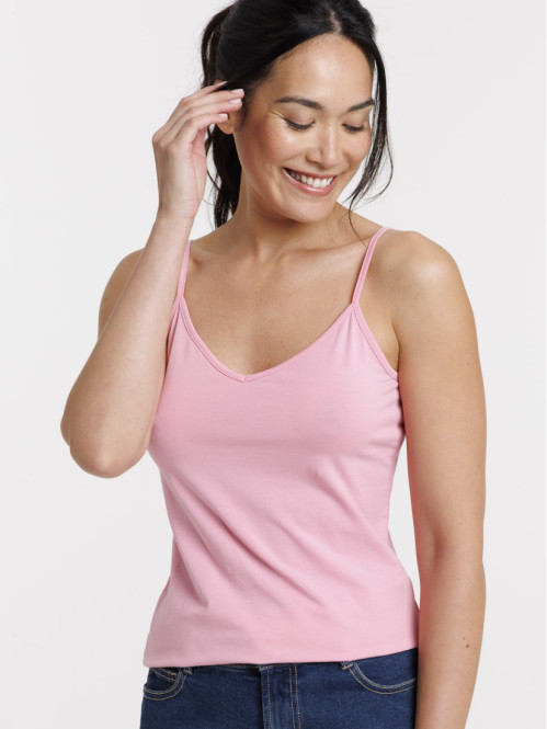 Débardeur bretelles col V...