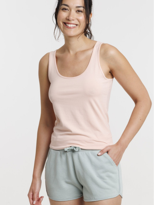 Débardeur basique pink nostalgia femme