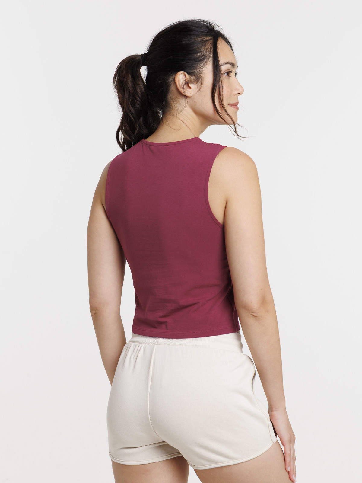 Débardeur imprimé campus femme