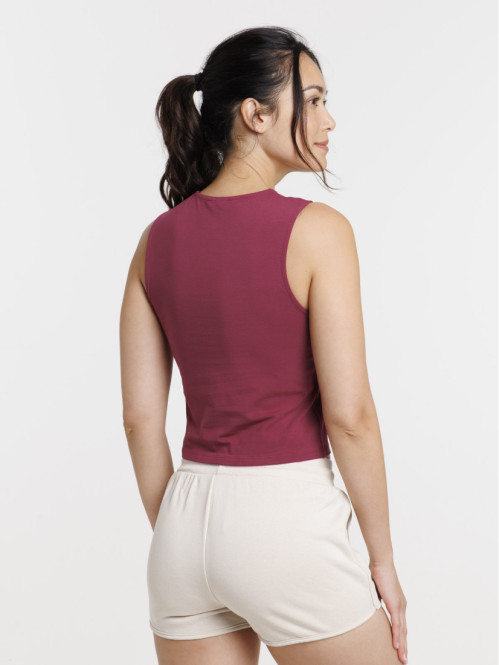 Débardeur imprimé campus femme