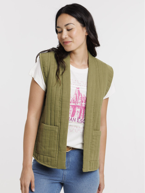 Veste femme kaki indien...