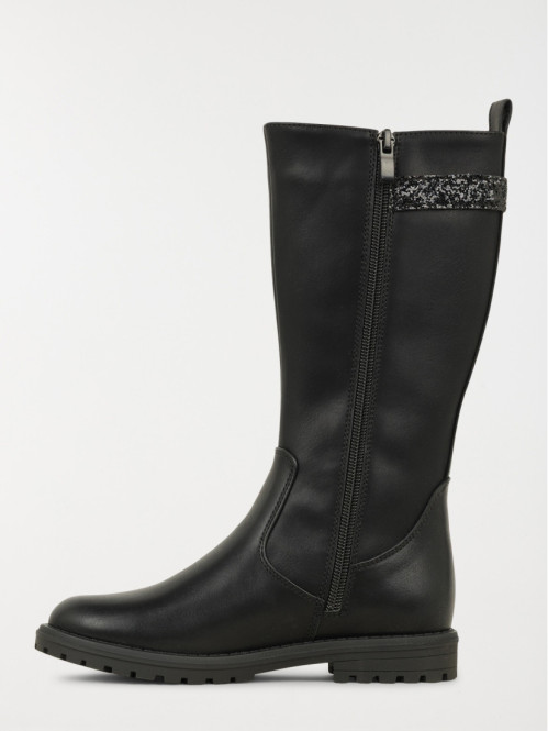 Bottes noires fille (31-35)