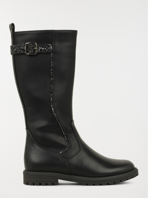 Bottes noires fille (31-35)