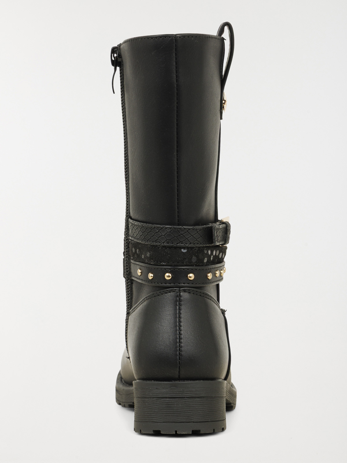 Bottes noires étoile fille (24-30)