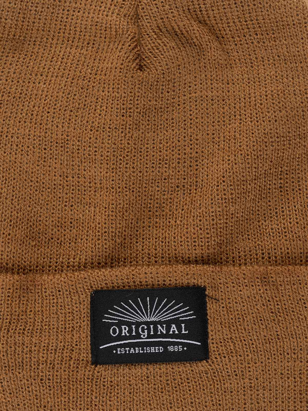 Bonnet revers café homme Bonnet revers café homme