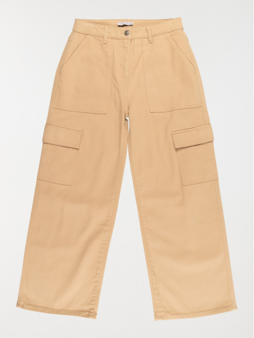 Pantalon cargo camel doux...