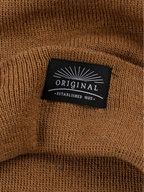 Bonnet revers café homme Bonnet revers café homme