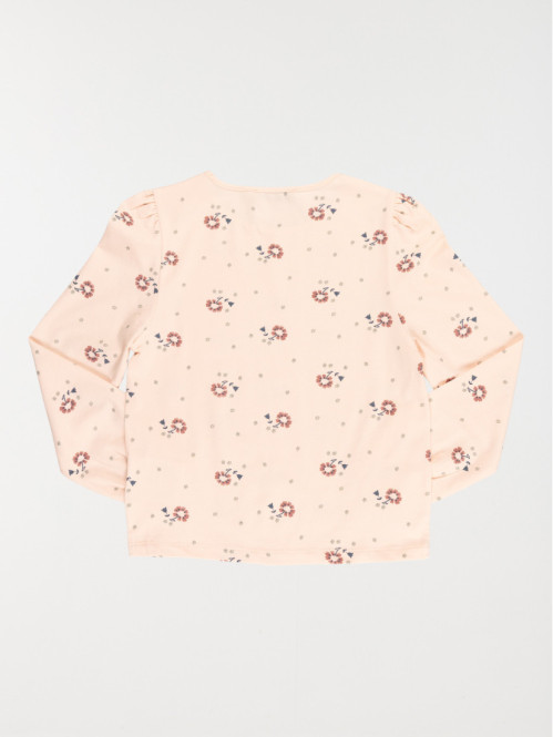 T-shirt fleuri fille (3-12A)