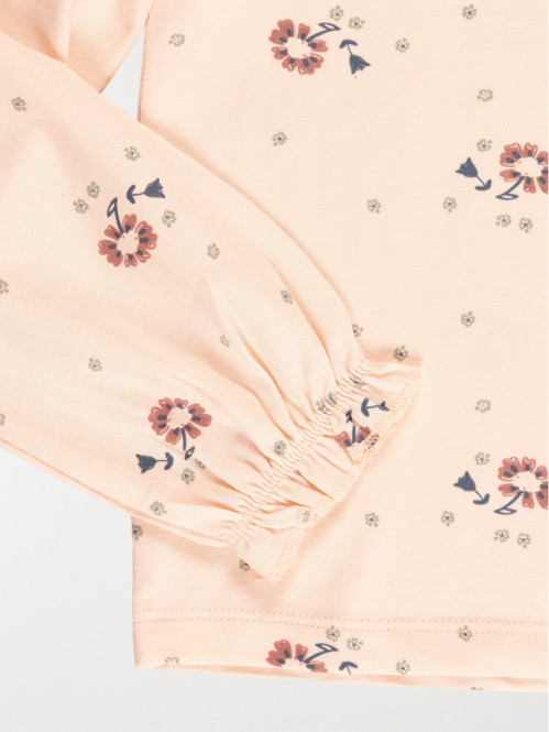 T-shirt fleuri fille (3-12A)