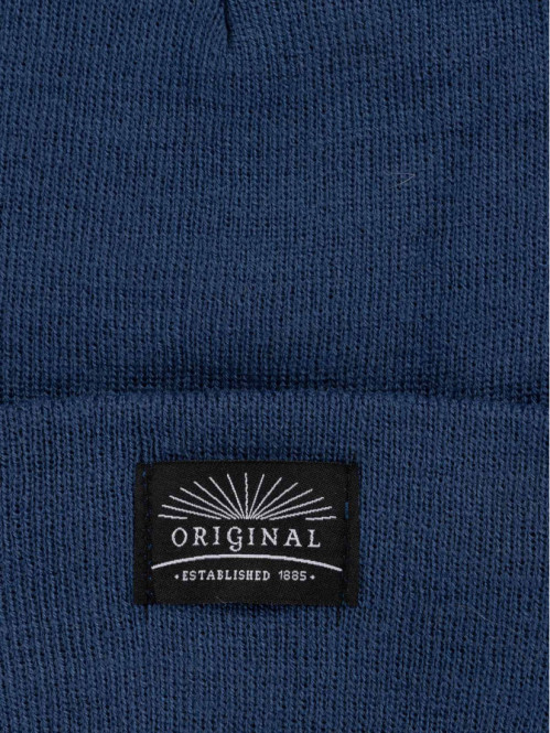 Bonnet bleu minéral homme