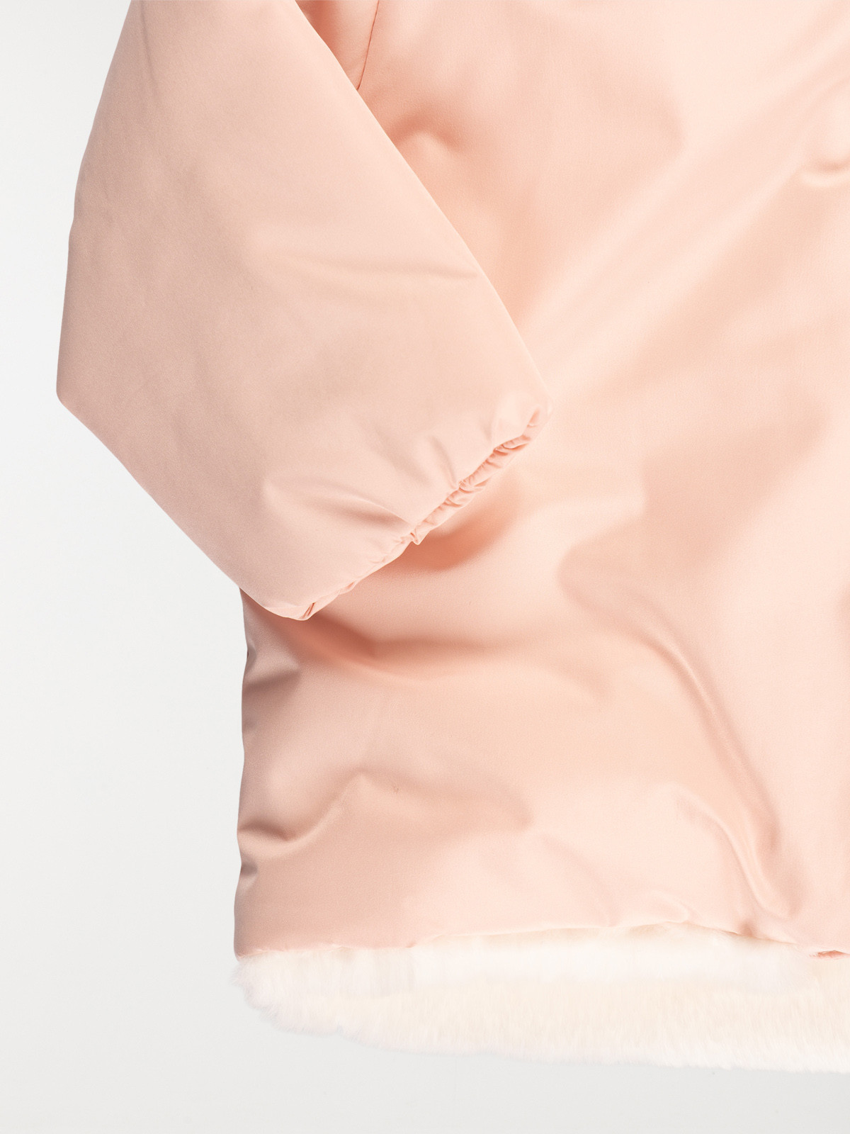 Manteau rose smoke fille (6-36M)