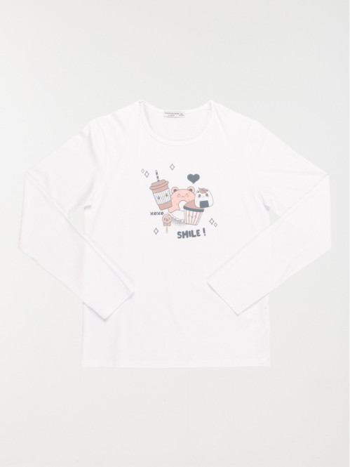 Pyjama smile fille (XXS-M) Pyjama smile fille (XXS-M)