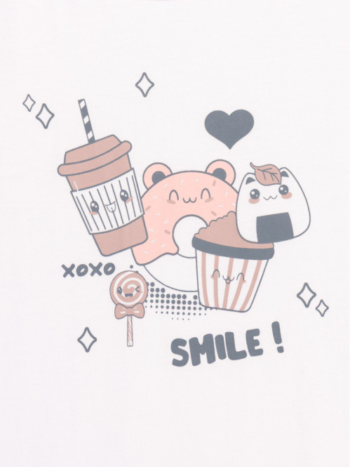 Pyjama smile fille (XXS-M) Pyjama smile fille (XXS-M)