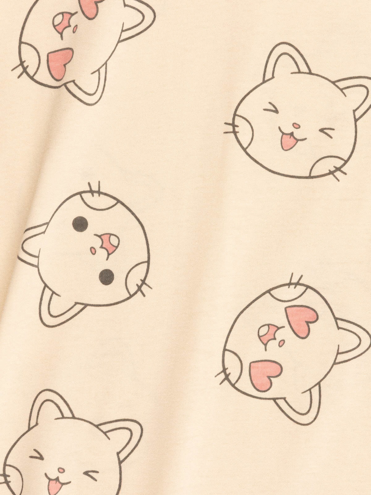 Chemise de nuit chats fille (XXS-M)