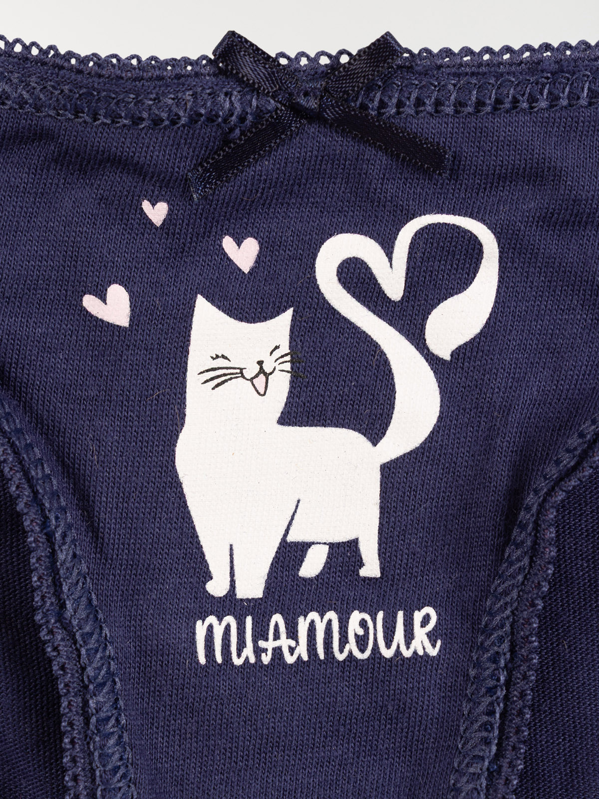 Lot de 5 slips chat fille Lot de 5 slips chat fille