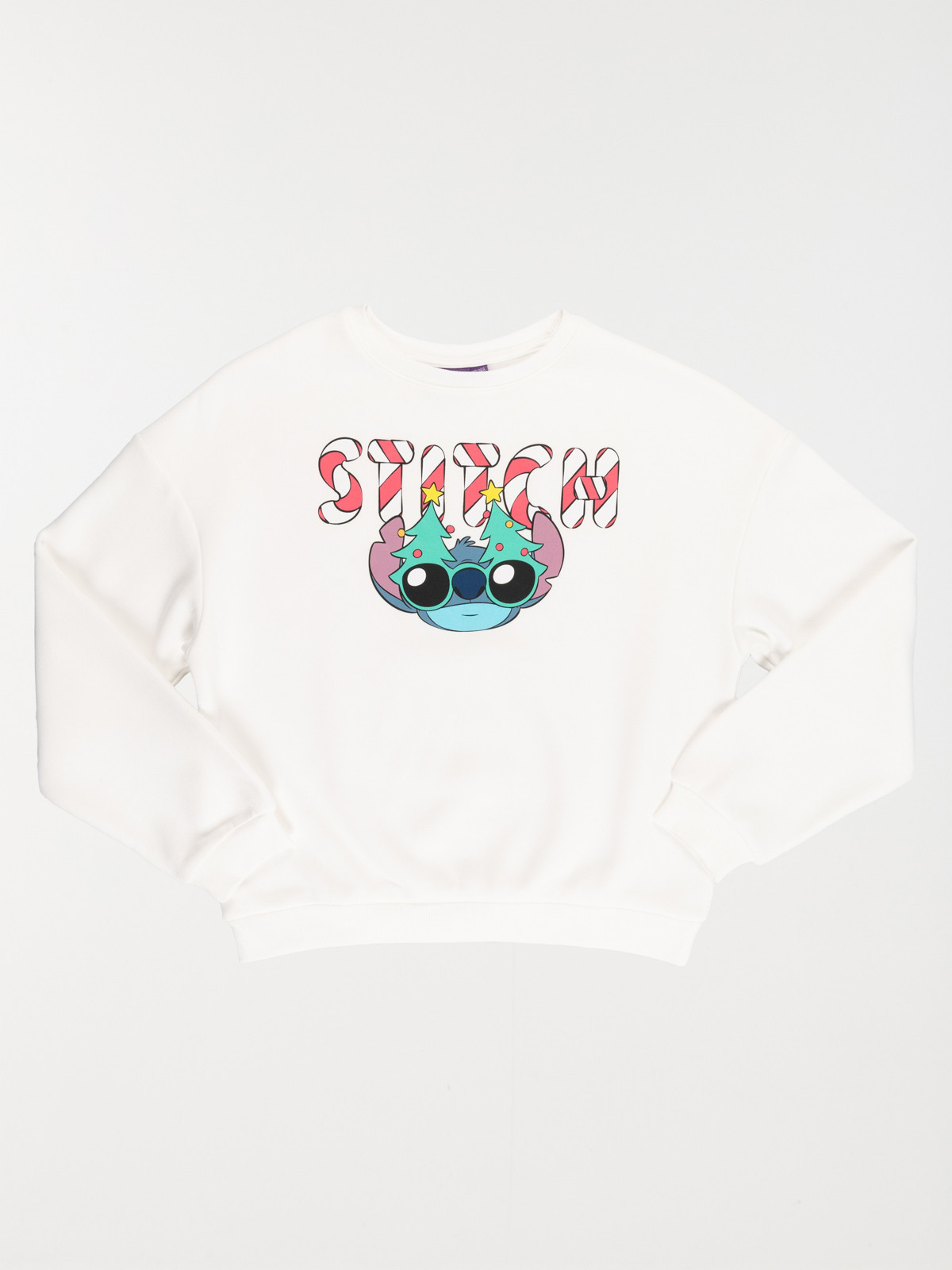 Sweat Stitch Noël écru fille (XXS-M)